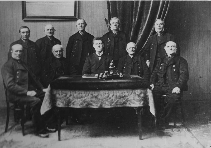 Personalia-Ritthem-0994.jpg - Breel Barentse W Cevaal P Willemse A Oste voor A Cevaal ds Sundermeijer onbekend