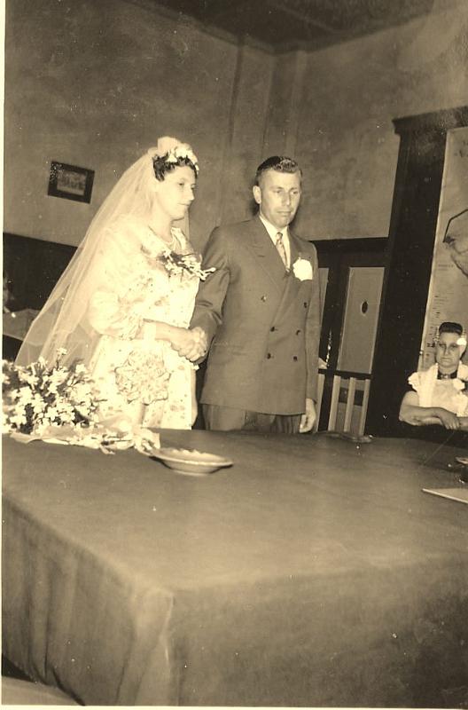 Personalia-Ritthem-2278.jpg - In gem.huis Ritthem Jo Goedhart en Bram Cevaal rechs Franc Goedhart de Pagter